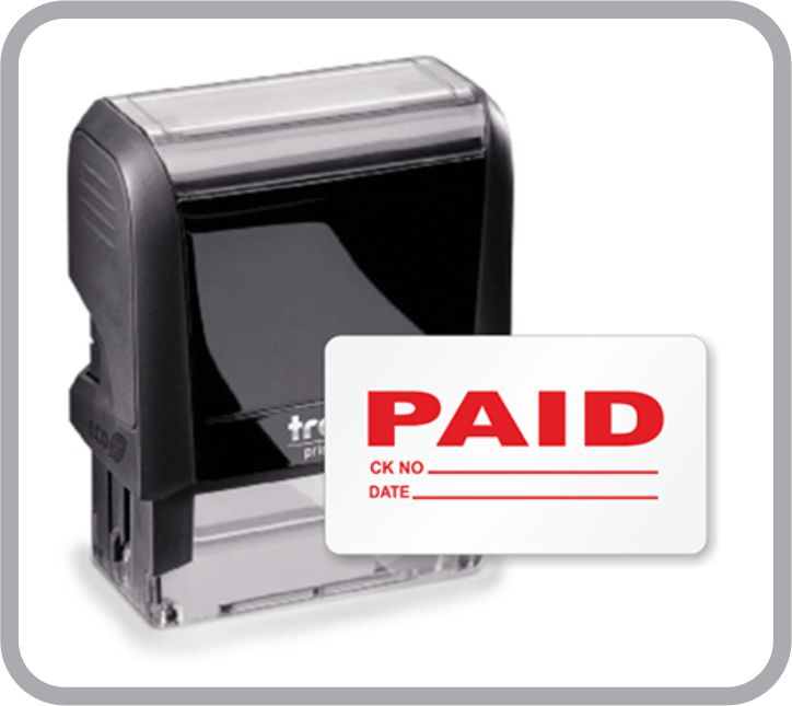 Rubber stamps in Lagos